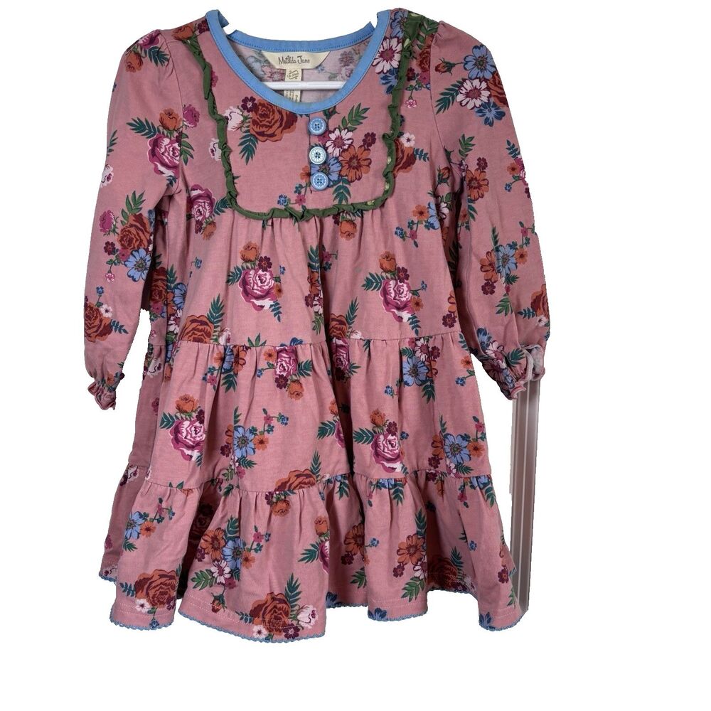 MATILDA JANE Learn As I Go Floral Dress Size 18-24m Boho Bohemian Casual